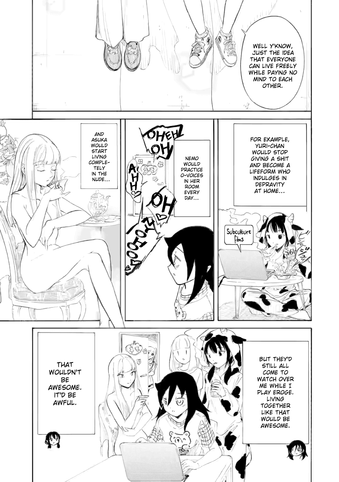 It’s Not My Fault That I’m Not Popular! Chapter 230.5 - Page 5
