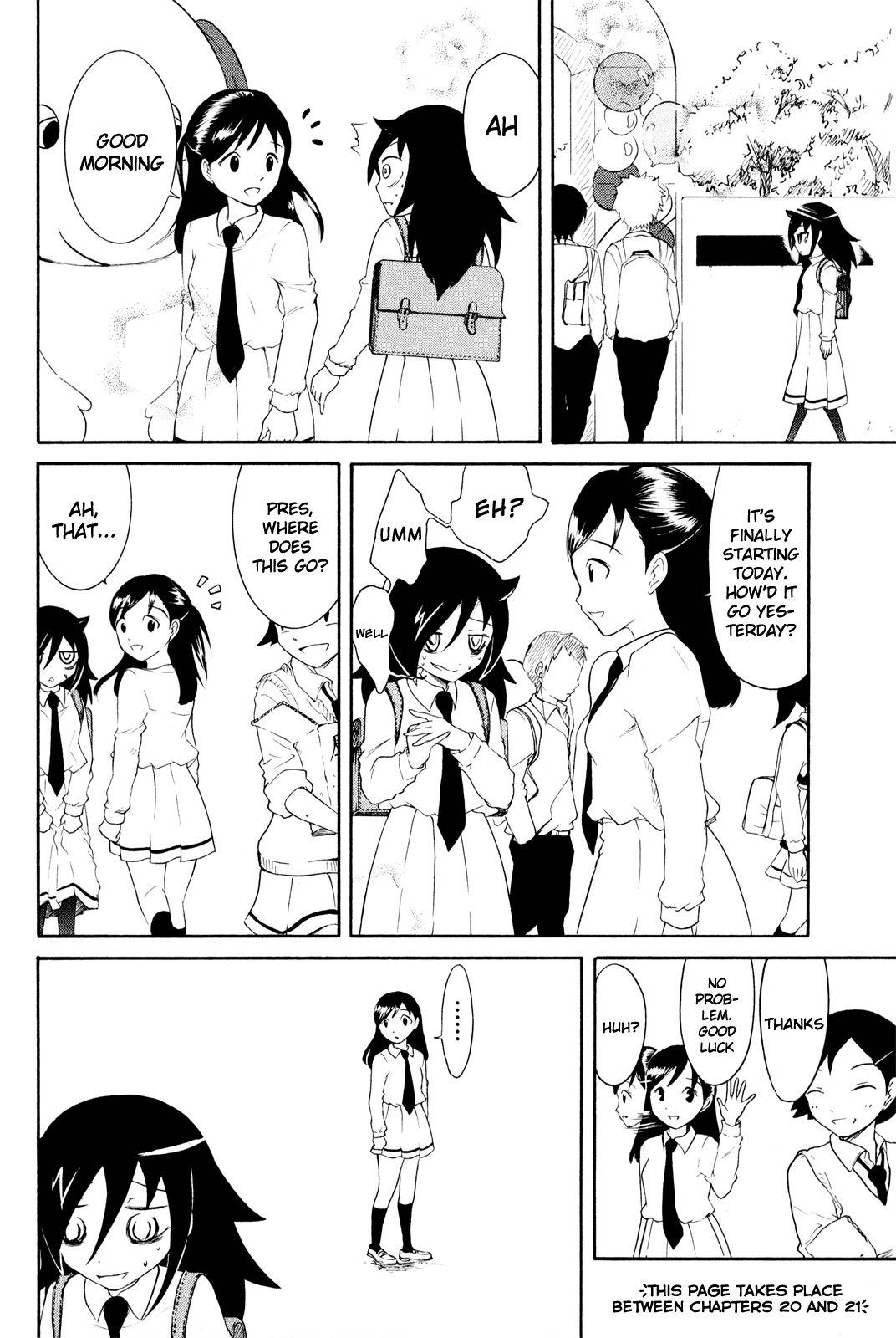 It’s Not My Fault That I’m Not Popular! Chapter 27.5 - Page 1