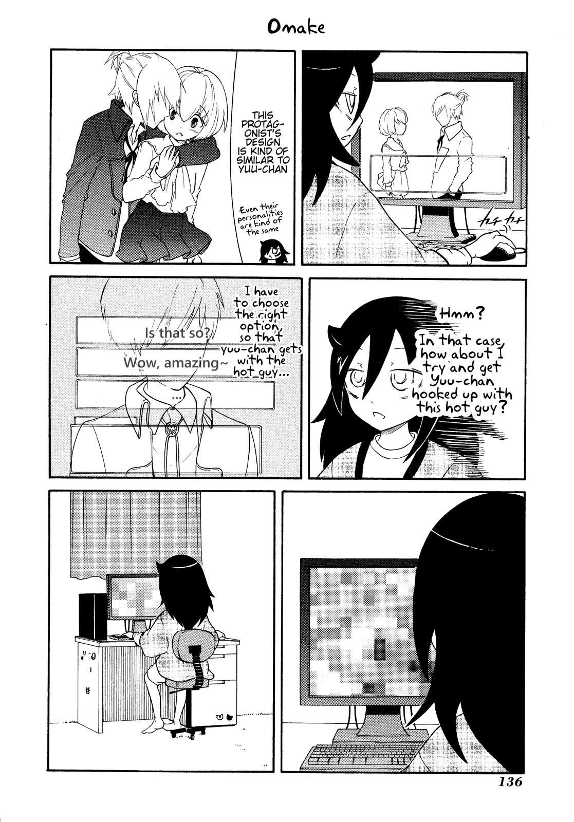 It’s Not My Fault That I’m Not Popular! Chapter 36.5 - Page 4