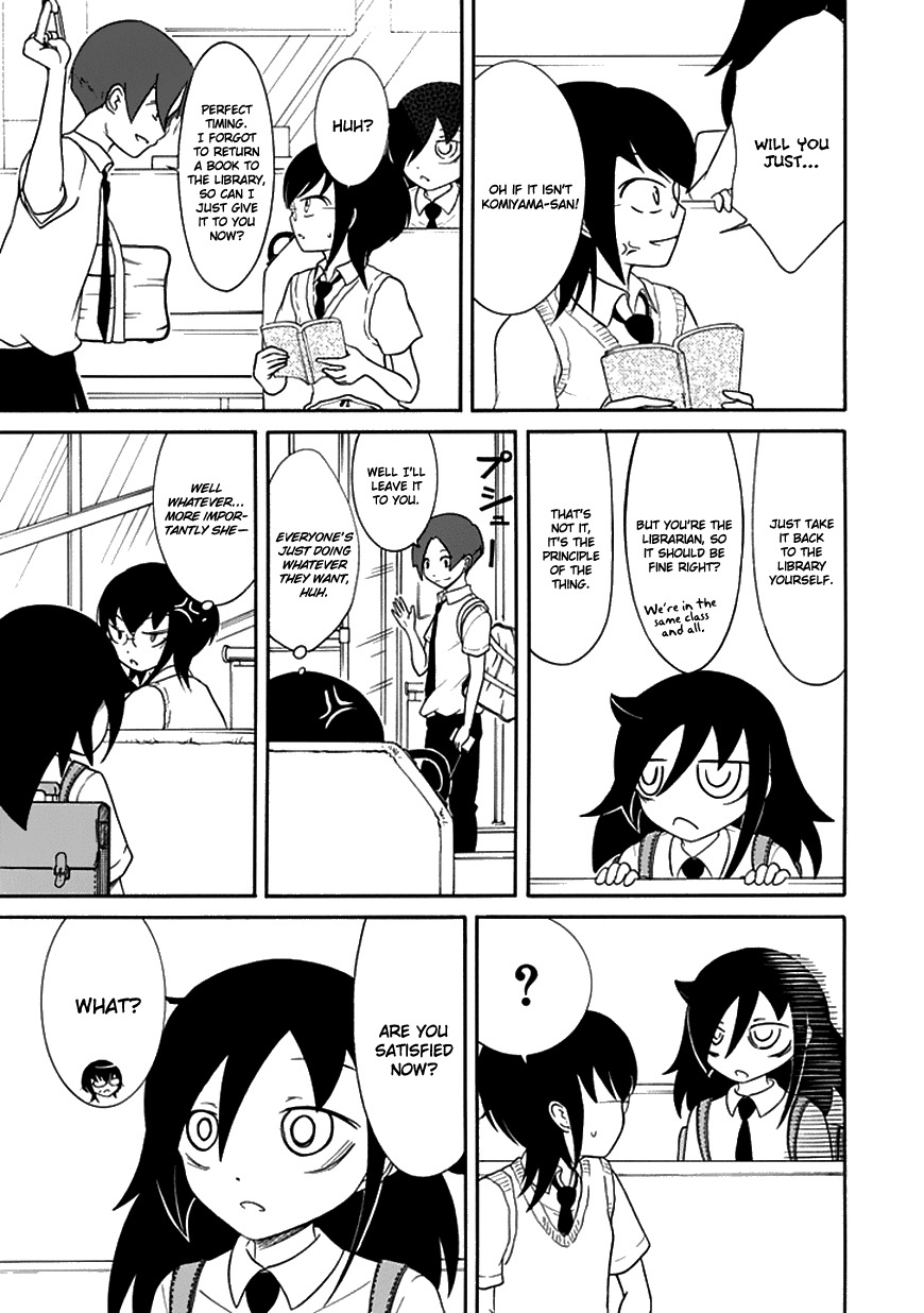 It’s Not My Fault That I’m Not Popular! Chapter 54 - Page 5