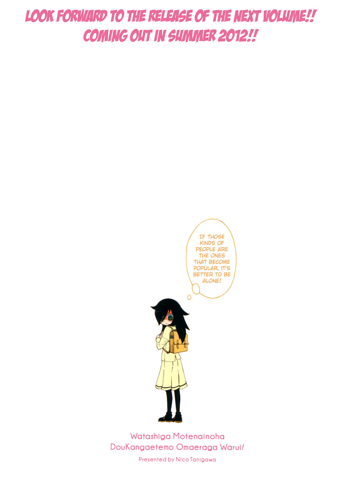 It’s Not My Fault That I’m Not Popular! Chapter 9.6 - Page 3