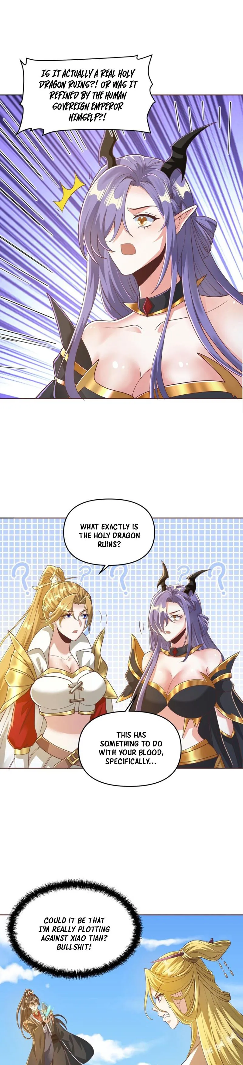 It’s Over! Empress’ Husband Is Actually Invincible Chapter 134 - Page 1