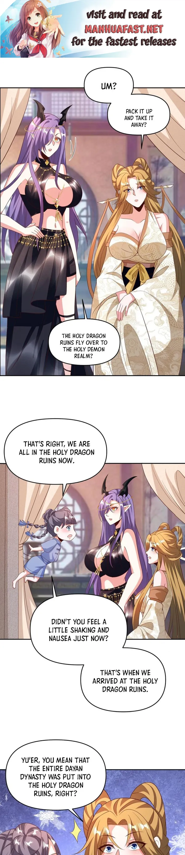 It’s Over! Empress’ Husband Is Actually Invincible Chapter 150 - Page 1