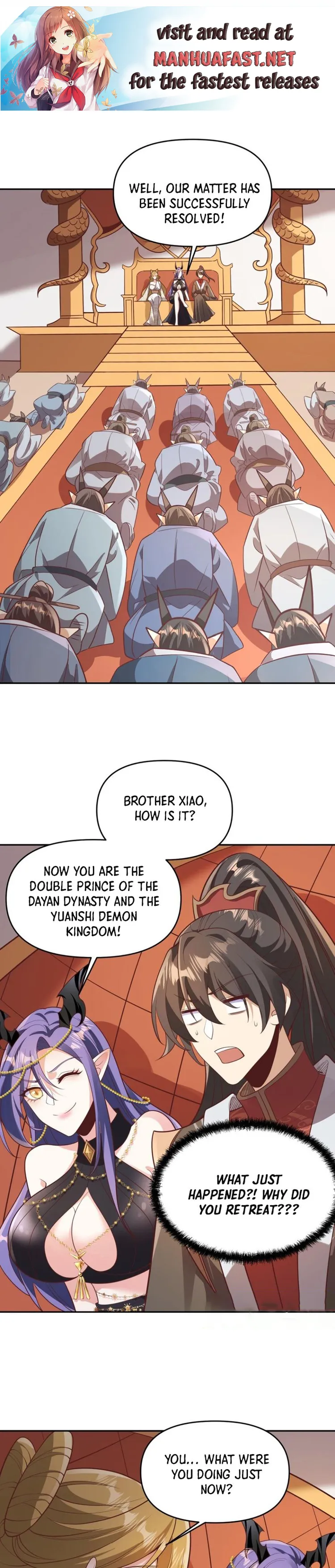 It’s Over! Empress’ Husband Is Actually Invincible Chapter 153 - Page 1
