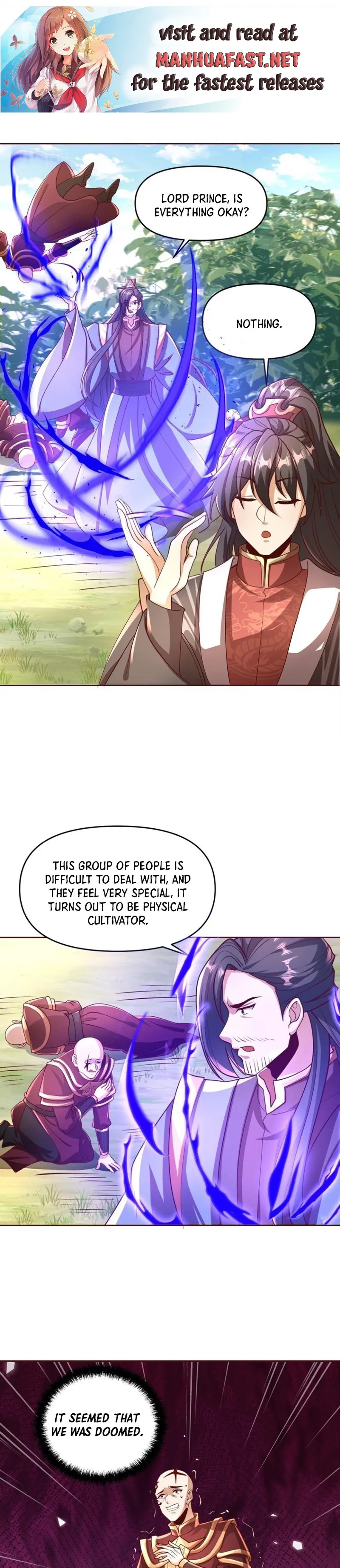 It’s Over! Empress’ Husband Is Actually Invincible Chapter 166 - Page 1