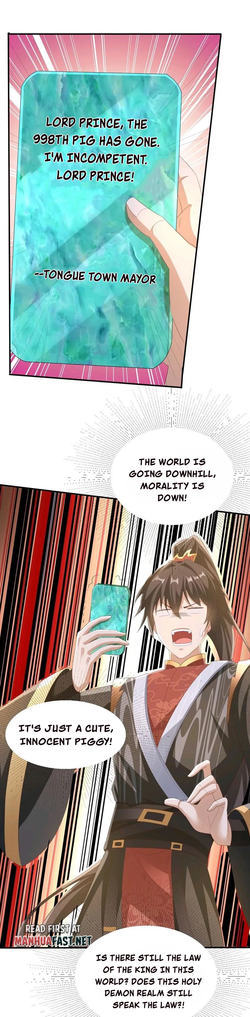It’s Over! Empress’ Husband Is Actually Invincible Chapter 179 - Page 1