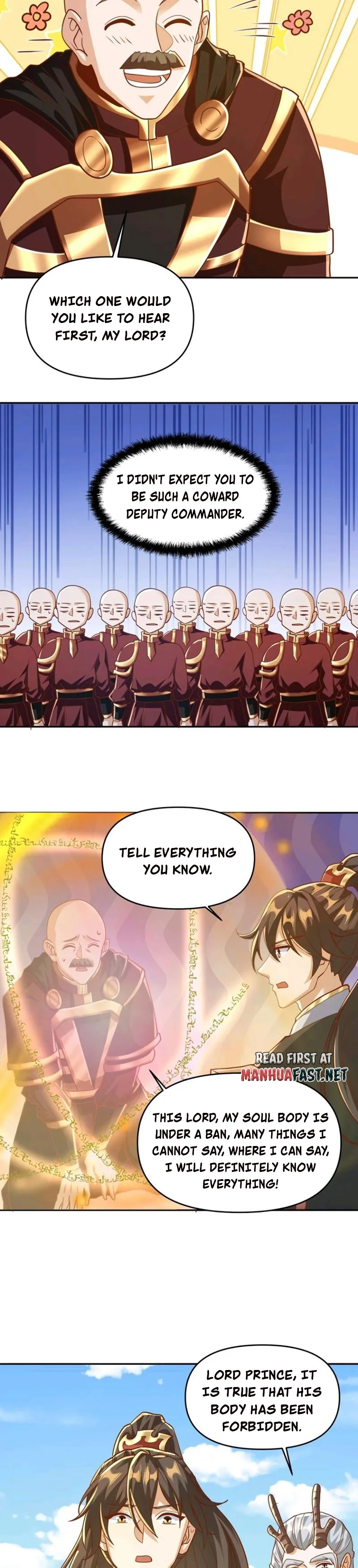 It’s Over! Empress’ Husband Is Actually Invincible Chapter 186 - Page 1