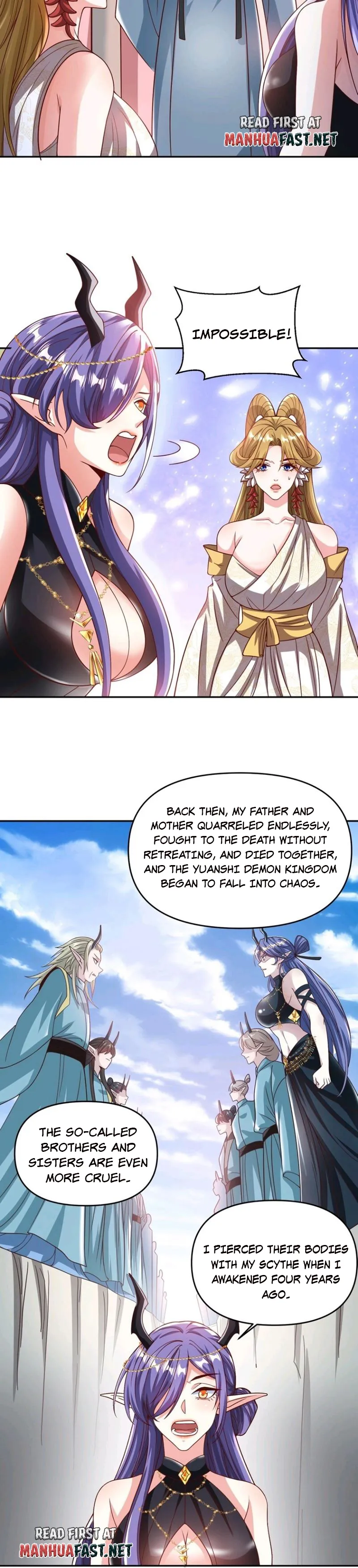 It’s Over! Empress’ Husband Is Actually Invincible Chapter 188 - Page 1