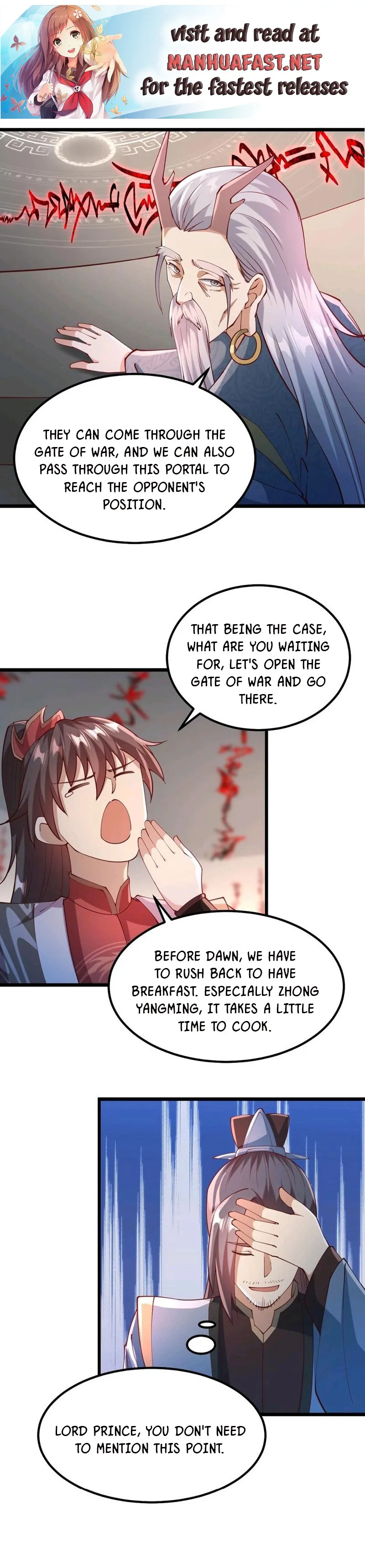 It’s Over! Empress’ Husband Is Actually Invincible Chapter 198 - Page 3
