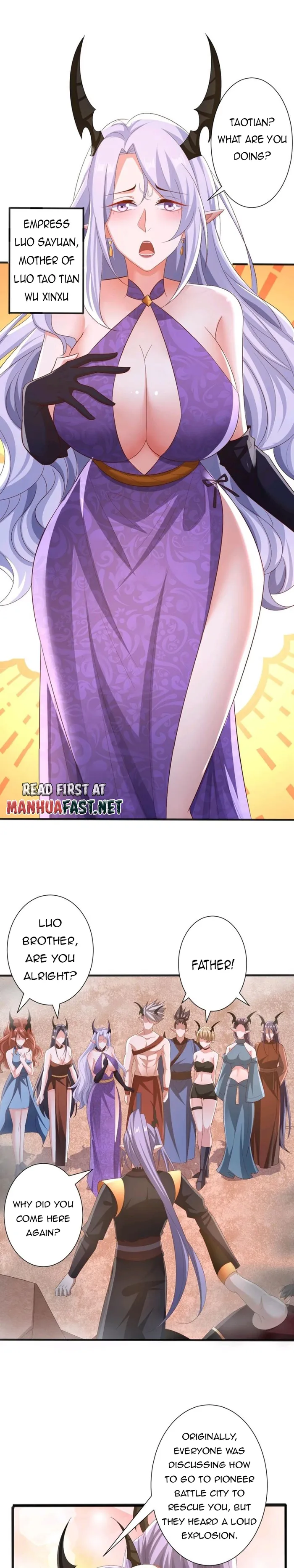 It’s Over! Empress’ Husband Is Actually Invincible Chapter 205 - Page 2