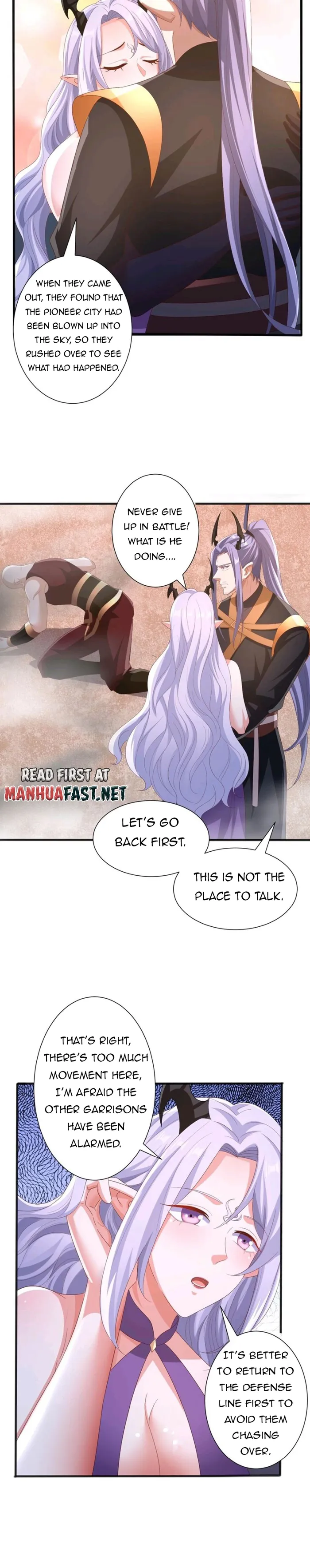 It’s Over! Empress’ Husband Is Actually Invincible Chapter 205 - Page 3
