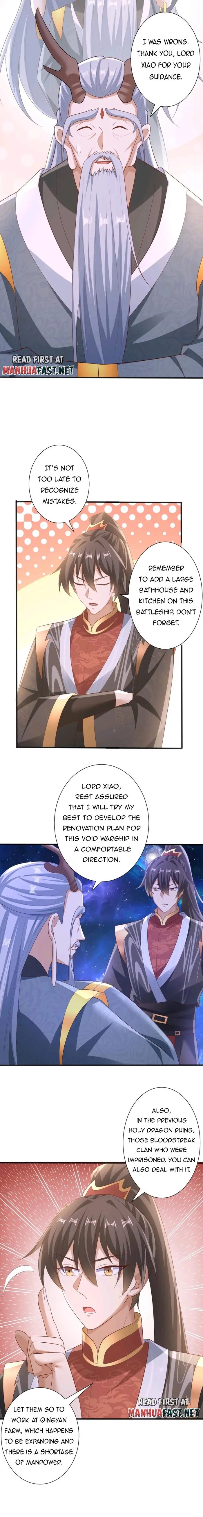 It’s Over! Empress’ Husband Is Actually Invincible Chapter 206 - Page 1
