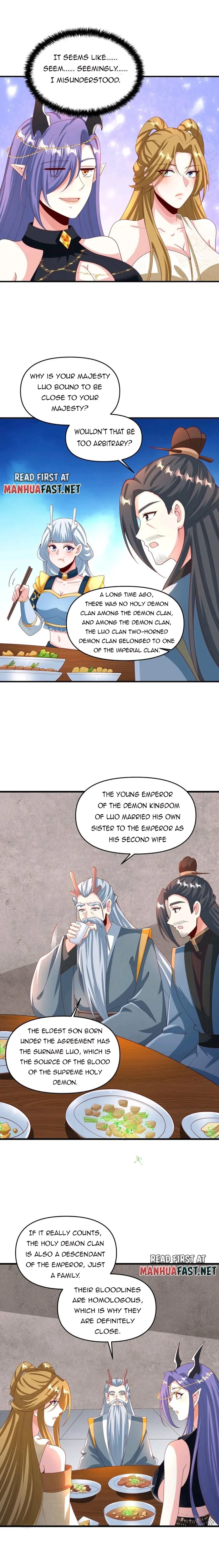 It’s Over! Empress’ Husband Is Actually Invincible Chapter 213 - Page 1