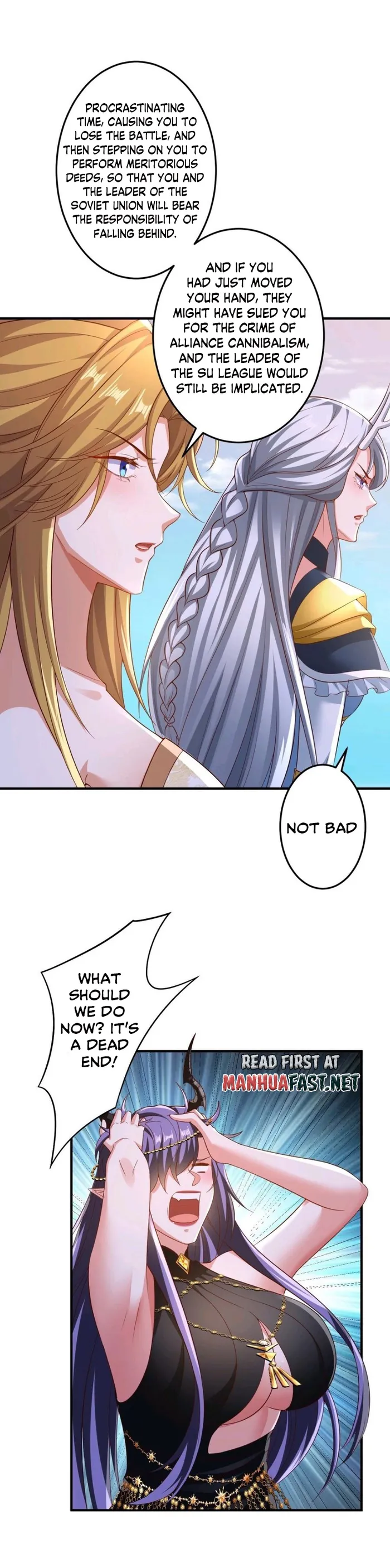 It’s Over! Empress’ Husband Is Actually Invincible Chapter 219 - Page 11