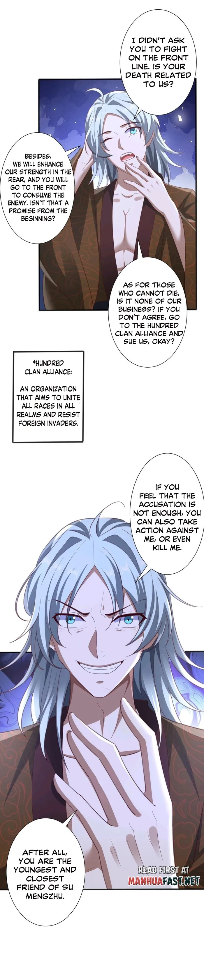 It’s Over! Empress’ Husband Is Actually Invincible Chapter 219 - Page 2