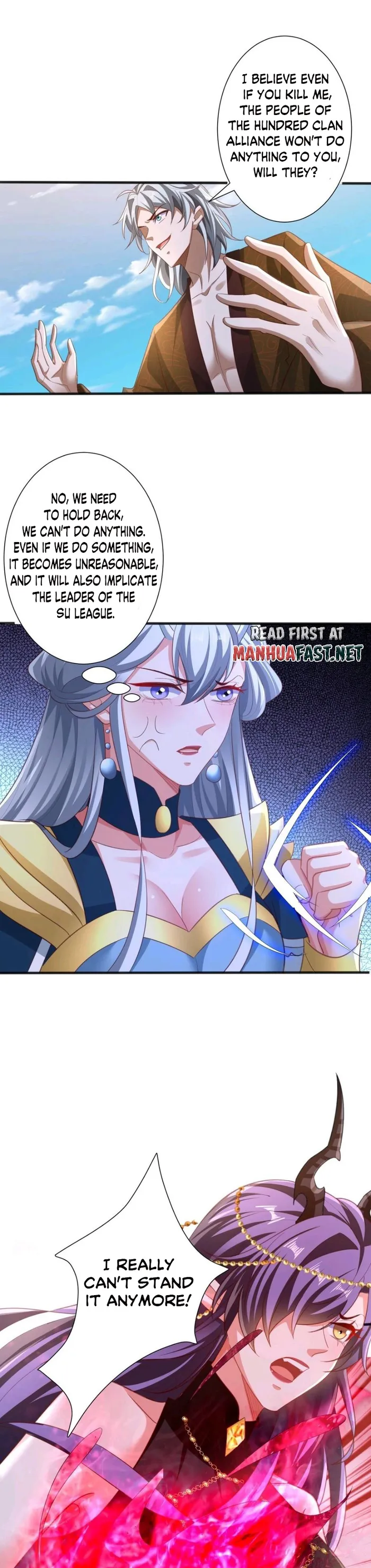 It’s Over! Empress’ Husband Is Actually Invincible Chapter 219 - Page 3