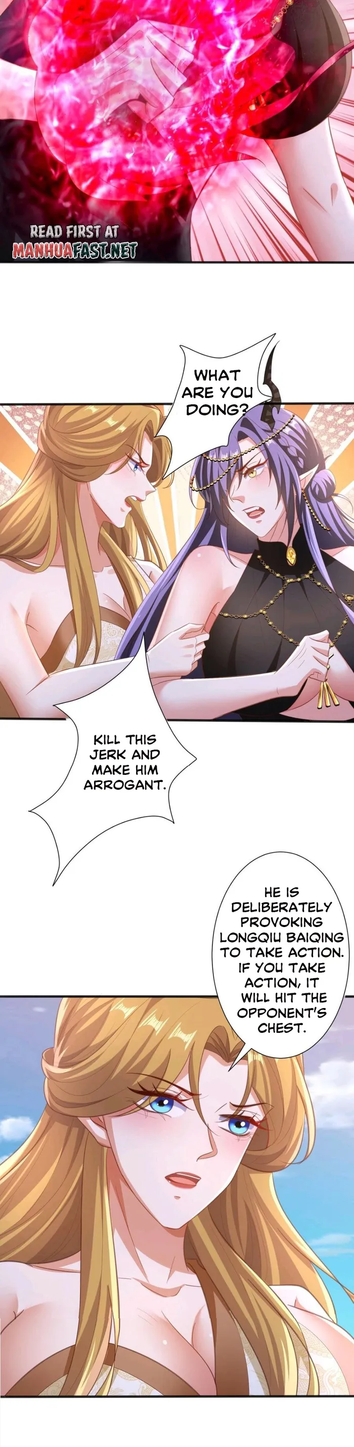 It’s Over! Empress’ Husband Is Actually Invincible Chapter 219 - Page 4