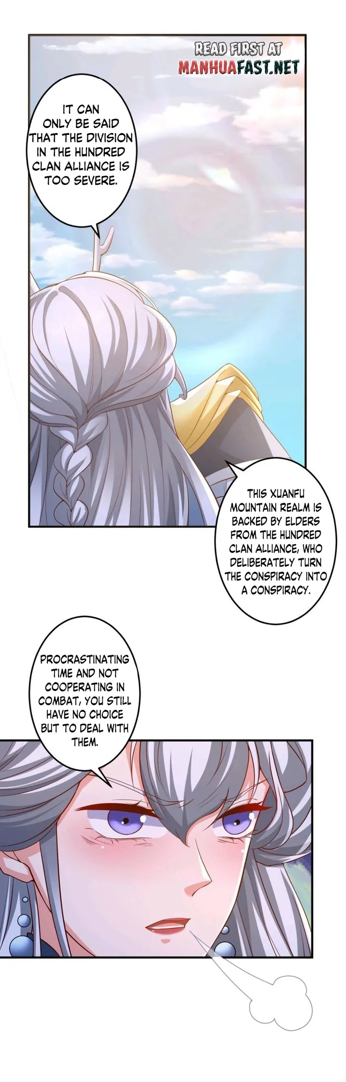 It’s Over! Empress’ Husband Is Actually Invincible Chapter 219 - Page 9