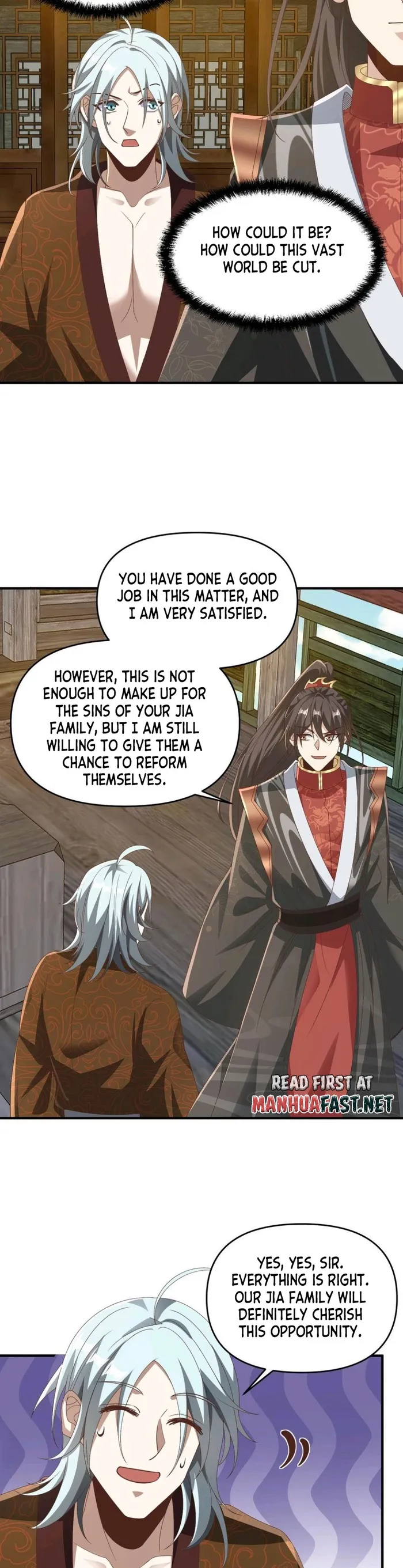 It’s Over! Empress’ Husband Is Actually Invincible Chapter 228 - Page 1