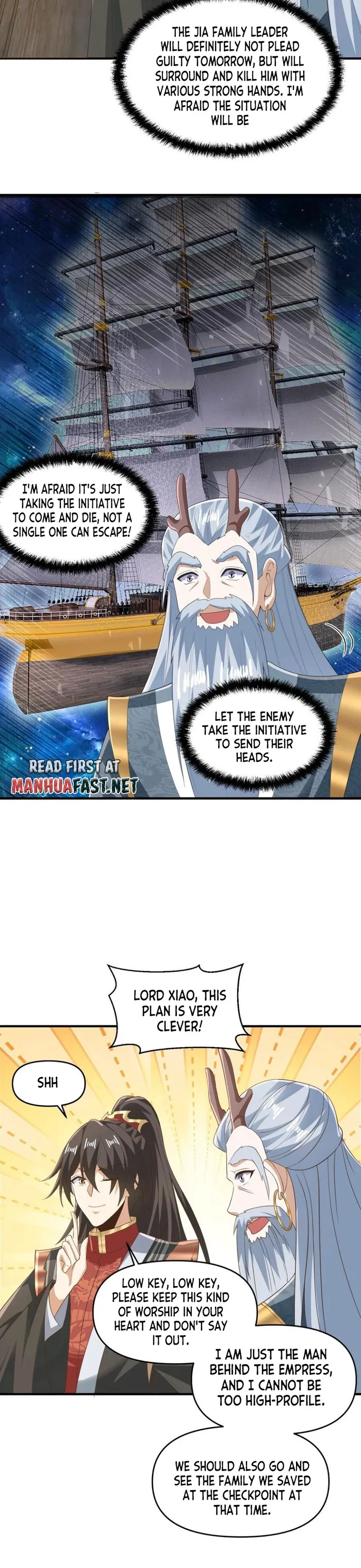 It’s Over! Empress’ Husband Is Actually Invincible Chapter 228 - Page 8