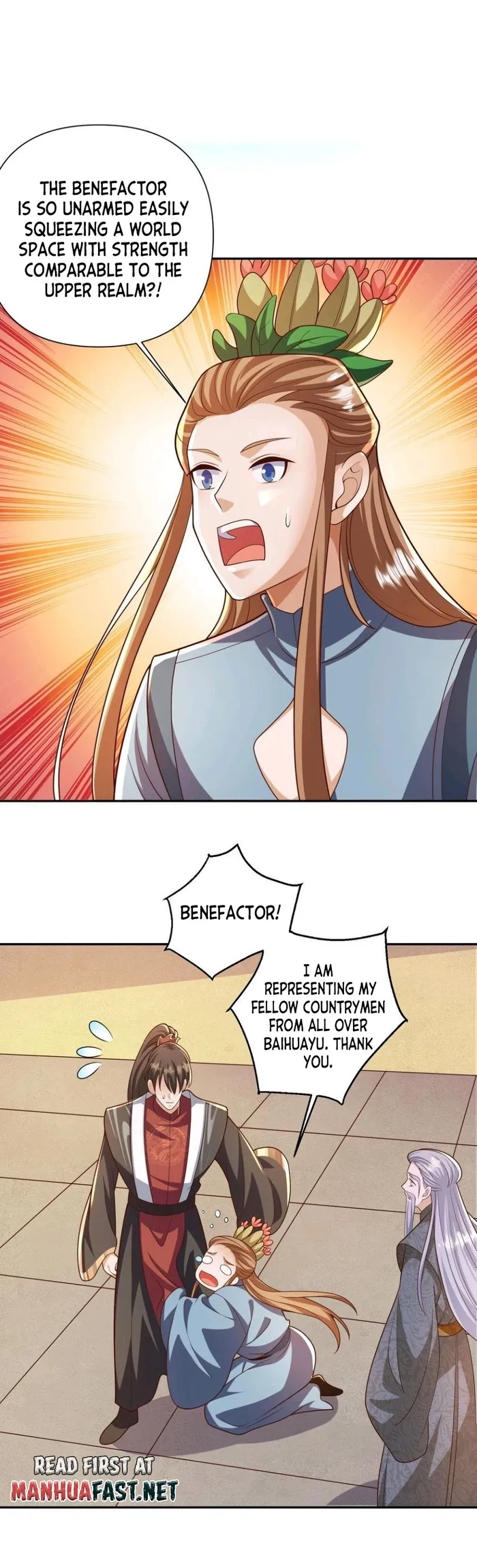 It’s Over! Empress’ Husband Is Actually Invincible Chapter 230 - Page 9