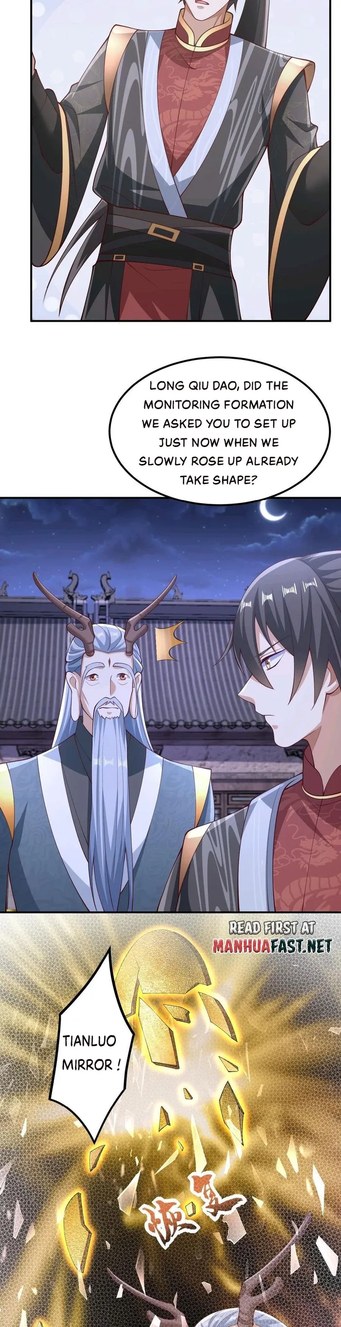 It’s Over! Empress’ Husband Is Actually Invincible Chapter 235 - Page 1