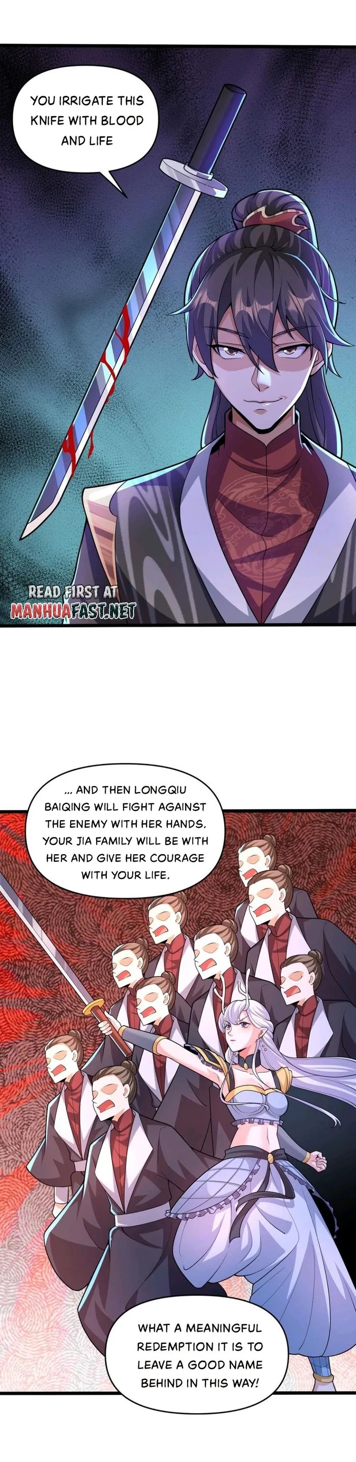 It’s Over! Empress’ Husband Is Actually Invincible Chapter 240 - Page 1