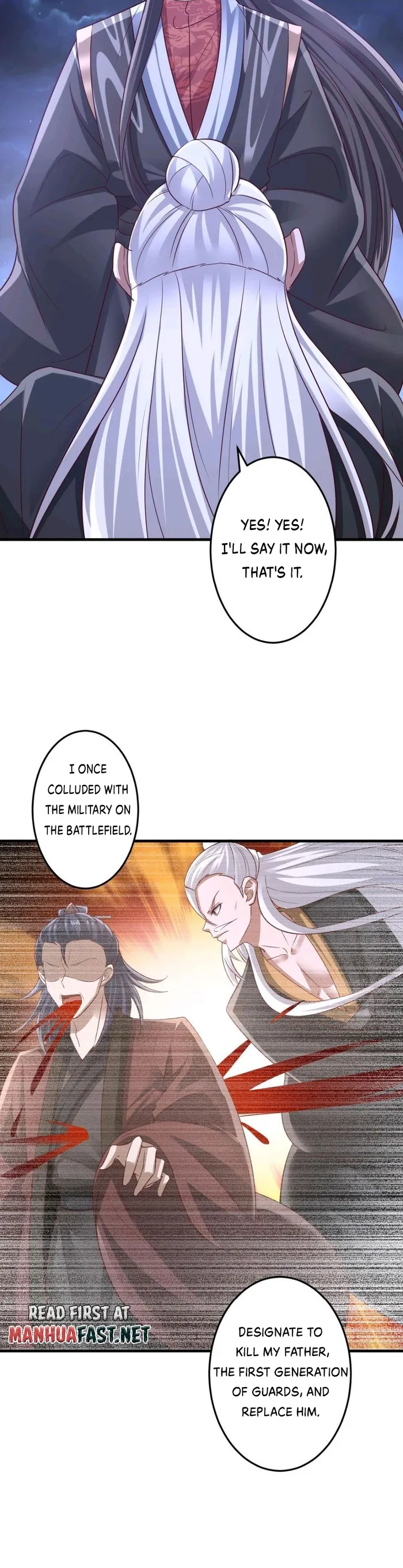 It’s Over! Empress’ Husband Is Actually Invincible Chapter 242 - Page 1
