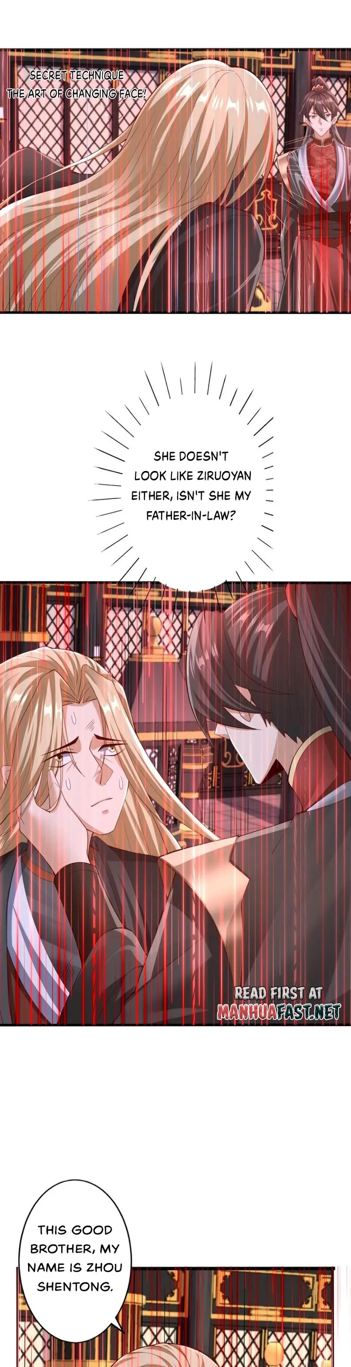 It’s Over! Empress’ Husband Is Actually Invincible Chapter 243 - Page 1
