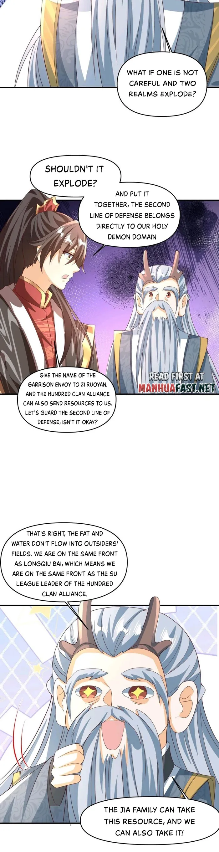It’s Over! Empress’ Husband Is Actually Invincible Chapter 244 - Page 9