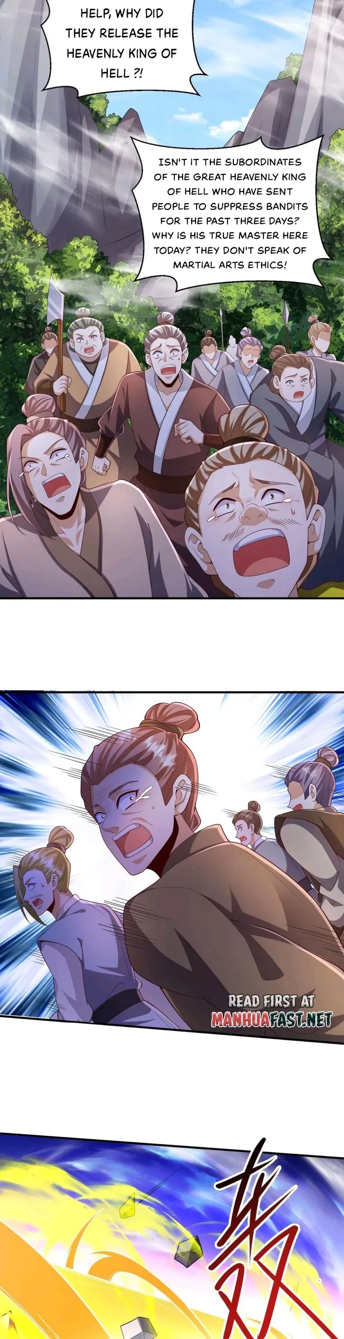 It’s Over! Empress’ Husband Is Actually Invincible Chapter 247 - Page 1
