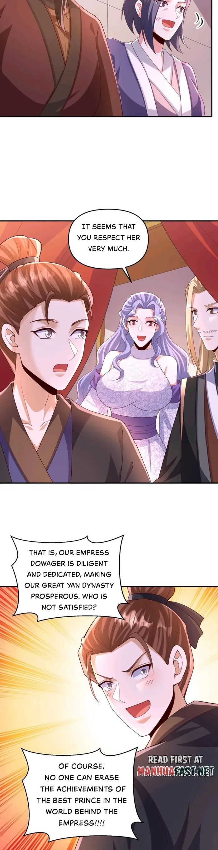 It’s Over! Empress’ Husband Is Actually Invincible Chapter 248 - Page 7