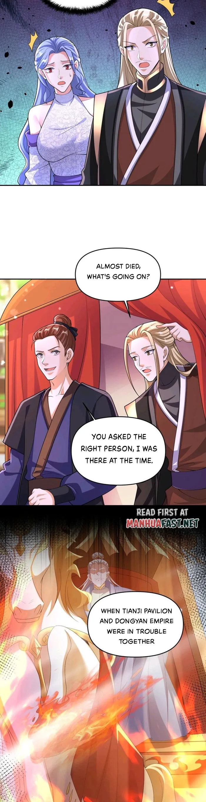It’s Over! Empress’ Husband Is Actually Invincible Chapter 249 - Page 1