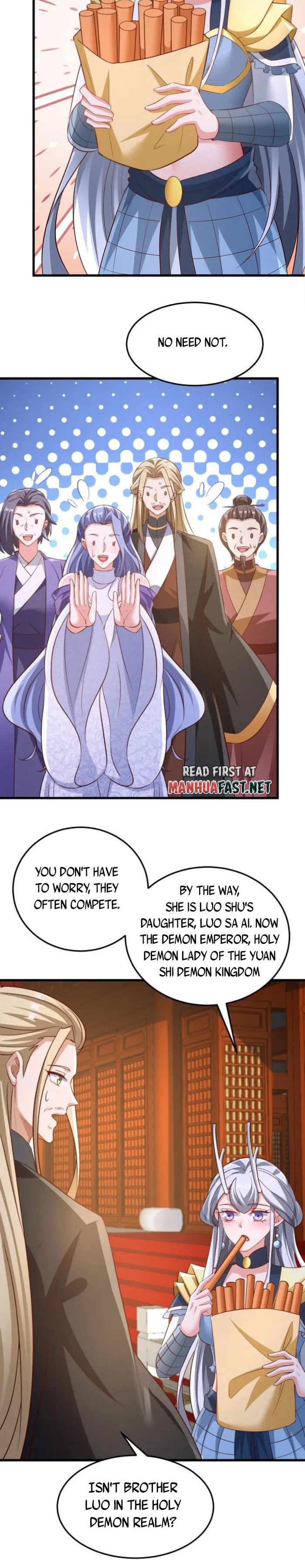 It’s Over! Empress’ Husband Is Actually Invincible Chapter 253 - Page 1