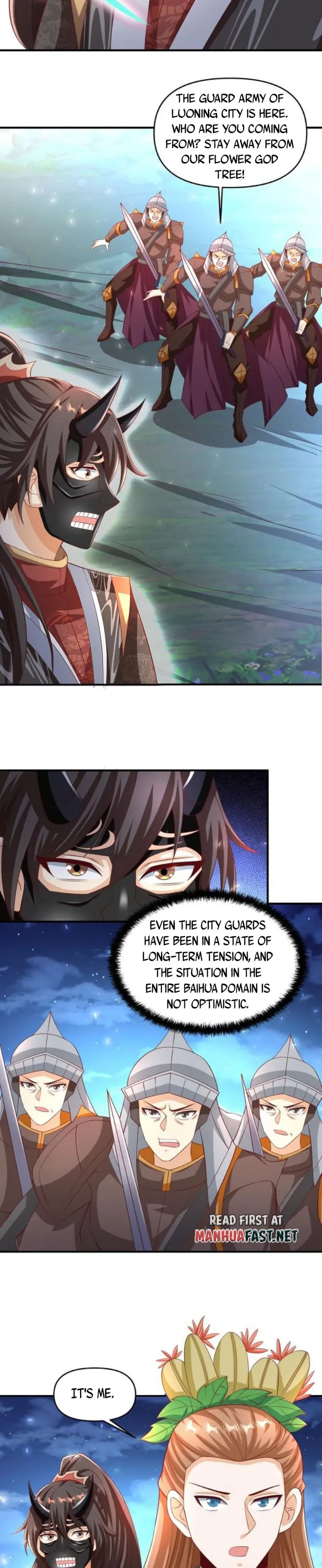 It’s Over! Empress’ Husband Is Actually Invincible Chapter 255 - Page 1