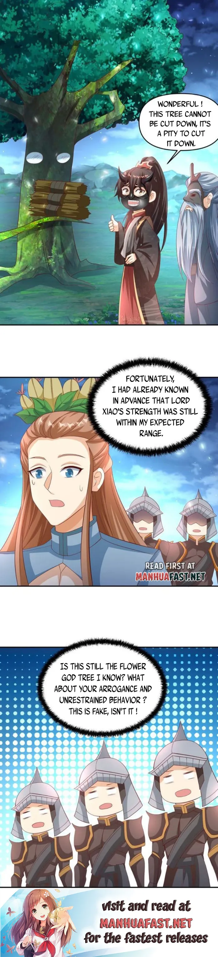 It’s Over! Empress’ Husband Is Actually Invincible Chapter 255 - Page 8