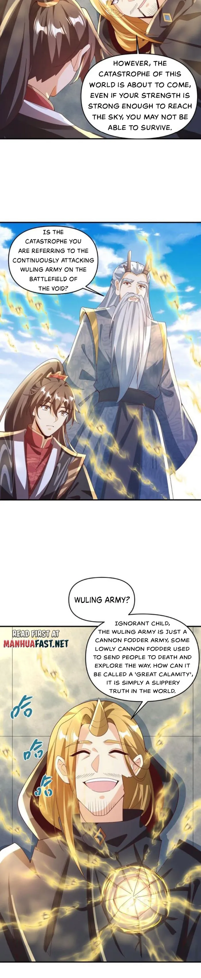 It’s Over! Empress’ Husband Is Actually Invincible Chapter 266 - Page 1