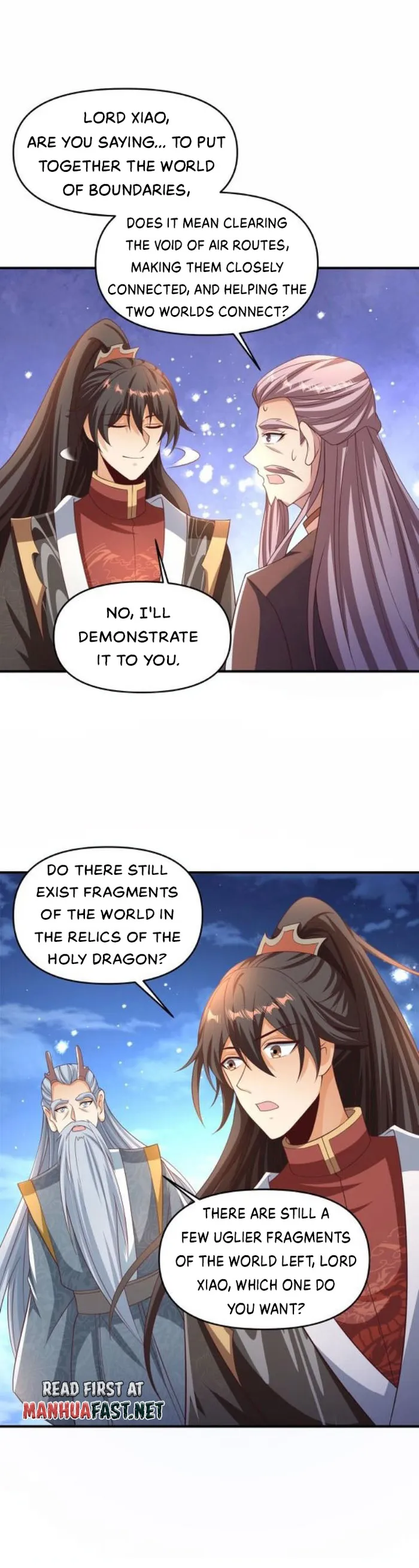It’s Over! Empress’ Husband Is Actually Invincible Chapter 269 - Page 1