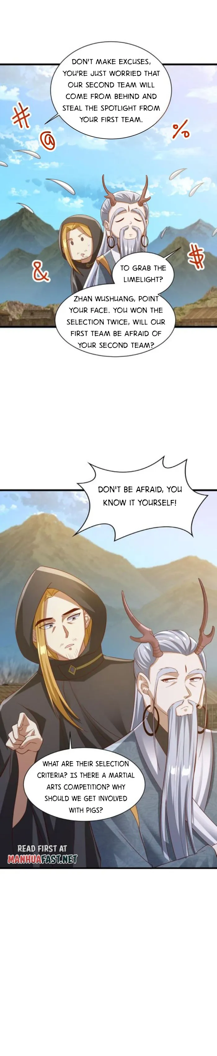 It’s Over! Empress’ Husband Is Actually Invincible Chapter 273 - Page 1