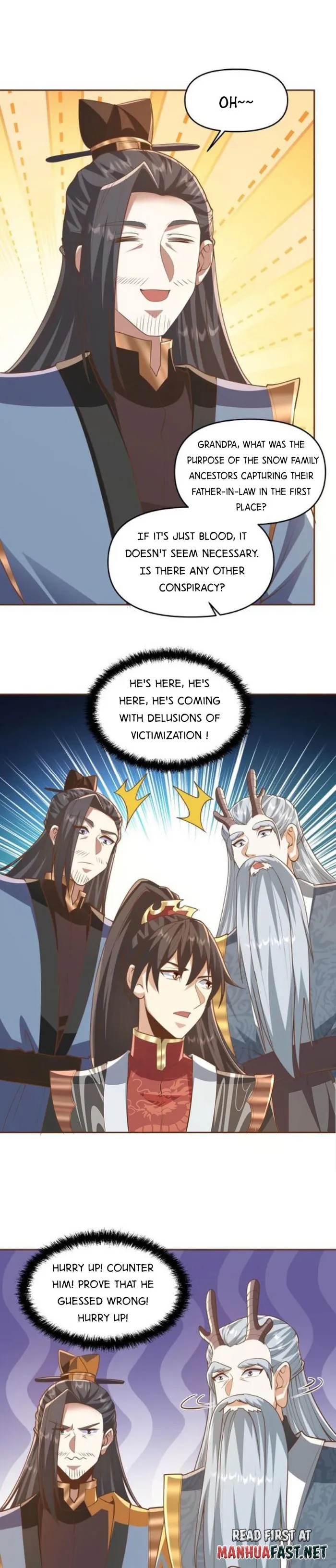 It’s Over! Empress’ Husband Is Actually Invincible Chapter 277 - Page 2