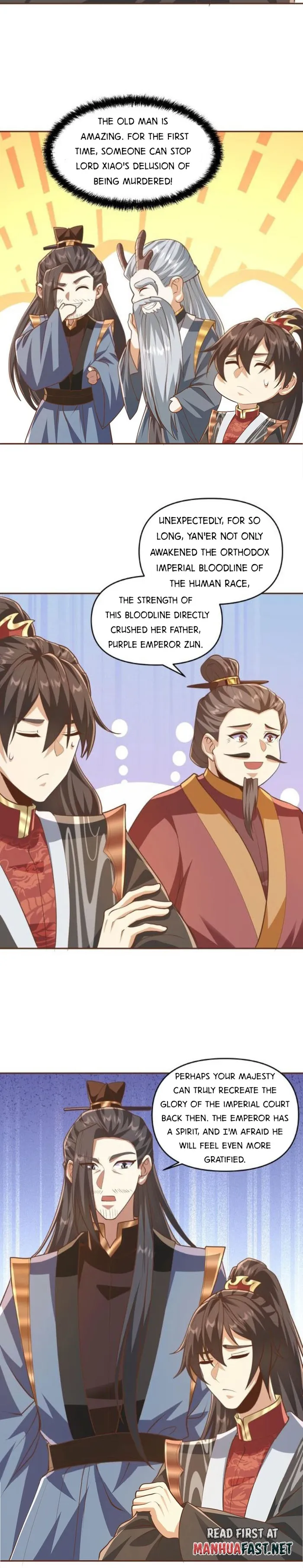 It’s Over! Empress’ Husband Is Actually Invincible Chapter 277 - Page 5