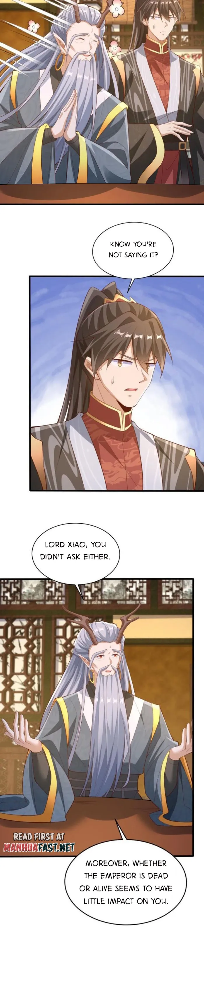 It’s Over! Empress’ Husband Is Actually Invincible Chapter 278 - Page 1