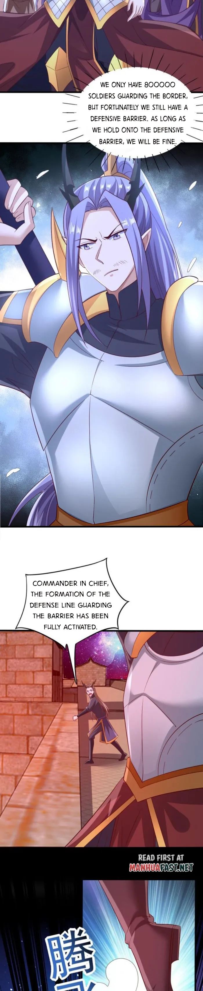 It’s Over! Empress’ Husband Is Actually Invincible Chapter 282 - Page 1