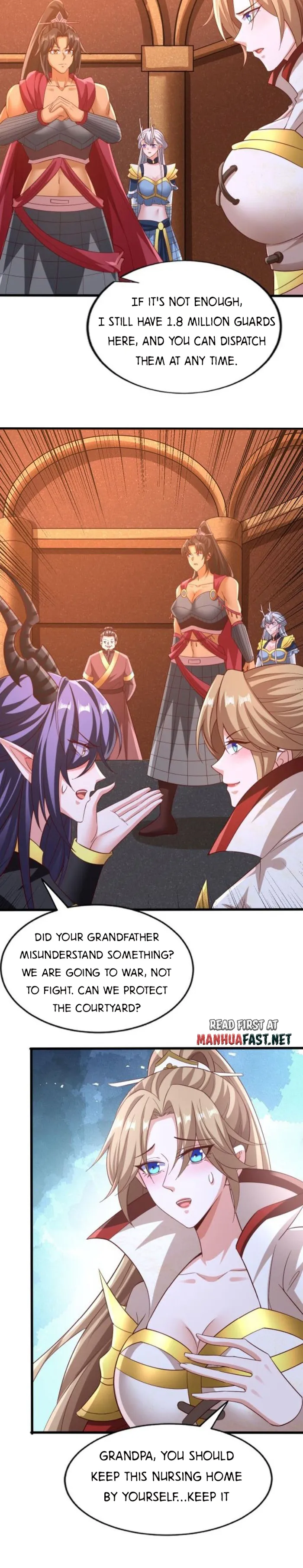 It’s Over! Empress’ Husband Is Actually Invincible Chapter 282 - Page 7