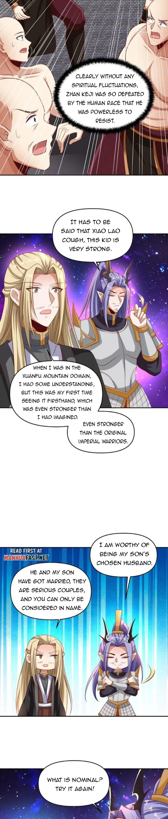 It’s Over! Empress’ Husband Is Actually Invincible Chapter 295 - Page 7