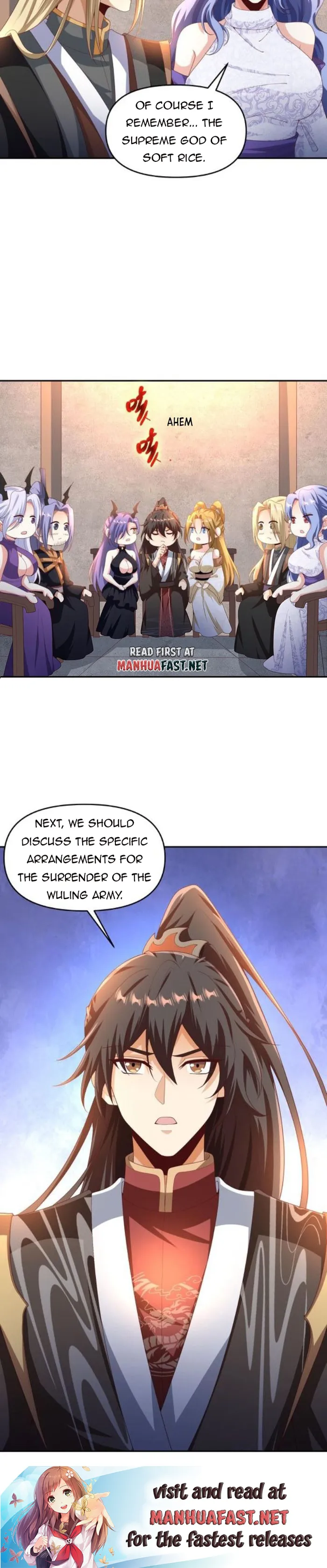 It’s Over! Empress’ Husband Is Actually Invincible Chapter 296 - Page 7