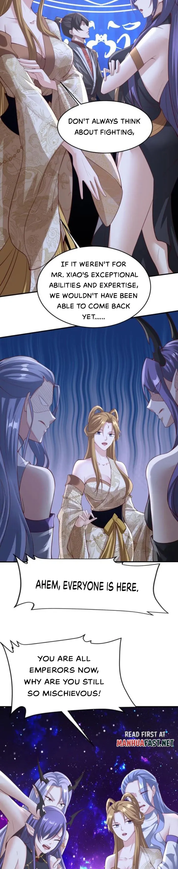 It’s Over! Empress’ Husband Is Actually Invincible Chapter 301 - Page 1