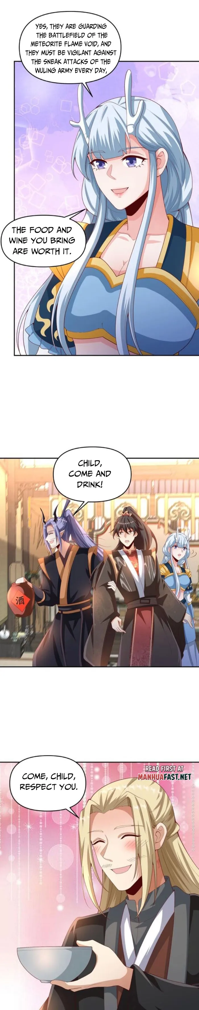 It’s Over! Empress’ Husband Is Actually Invincible Chapter 306 - Page 1