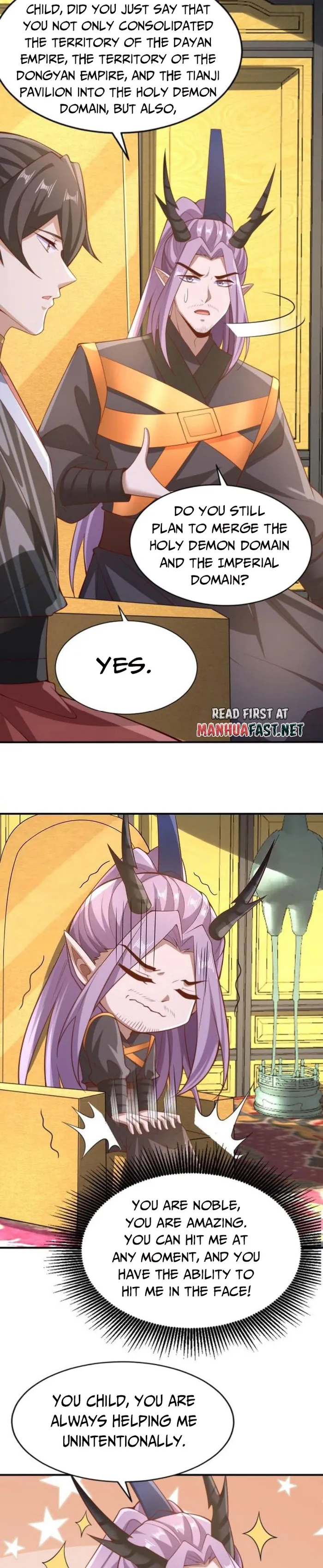 It’s Over! Empress’ Husband Is Actually Invincible Chapter 308 - Page 5