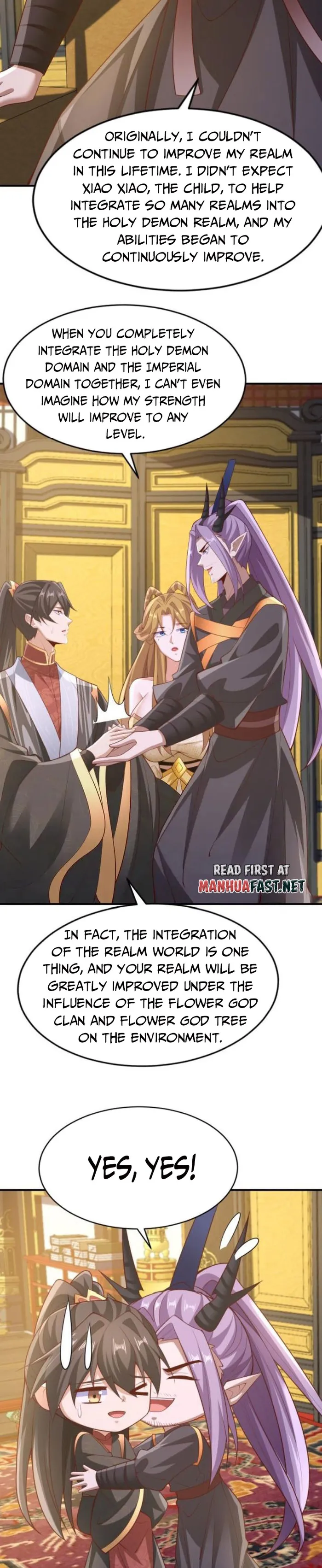 It’s Over! Empress’ Husband Is Actually Invincible Chapter 308 - Page 7